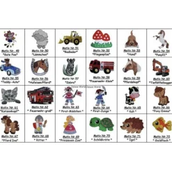 KINDERGARTENTASCHE mit Stickmotiv + NAMEN, auch fürdie Krippe