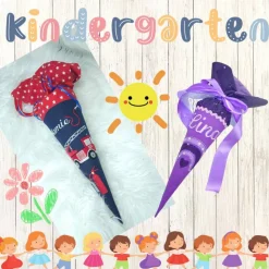Kindergartentüte | Geschwistertüte | Reh | Kindergartenstart | 5. Klasse-Schultüte | Kissen | Trosttüte | individuelle S