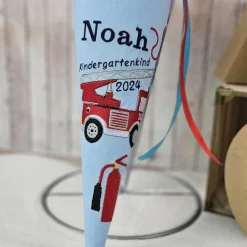Kindergartentüte | Geschwistertüte | Feuerwehr | Kindergartenstart | 5. Klasse-Schultüte | Kissen | Trosttüte | individu