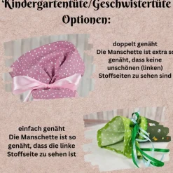 Kindergartentüte | Geschwistertüte | Rehkitz | Kindergartenstart | 5. Klasse-Schultüte | Kissen | Trosttüte | individuel
