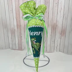 Kindergartentüte | Geschwistertüte | T-Rex | Kindergartenstart | 5. Klasse-Schultüte | Kissen | Trosttüte | individuelle