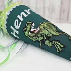 Kindergartentüte | Geschwistertüte | T-Rex | Kindergartenstart | 5. Klasse-Schultüte | Kissen | Trosttüte | individuelle