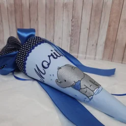 Kindergartentüte | Geschwistertüte | Elefant | Kindergartenstart | 5. Klasse-Schultüte | Kissen | Trosttüte | individuel