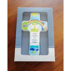 Kinderholzkreuz, Kreuz Holz, Taufe Geschenke -