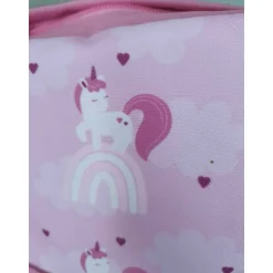 Kinderrucksack Einhorn – Rosa Einhörner, gepolstert & wasserabweisend