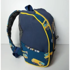 Kinderrucksack für Kindergarten oder Musikbox, im Baustellen Baggerlook, Personalisierung möglich