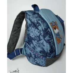 Kinderrucksack für Kindergarten oder Musikbox, im maritimen Look, Personalisierung möglich