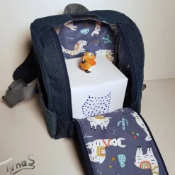 Kinderrucksack für Musikbox  UPCYCLING