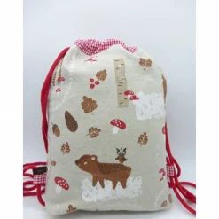 Kinder-Rucksack, Sportbeutel, Turnbeutel, Rüdi  Rentier