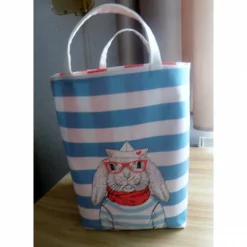 Kindertasche aus Canvas / maritim / Kindergarten / Schule / Spielenachmittag bei Freunden