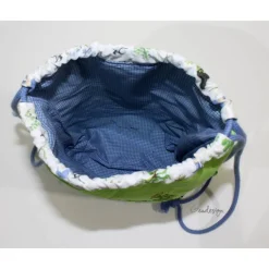 Kinder-Turnbeutel „Junge auf Blume"