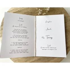 Kirchenheft Trauung Nr. 02 | Wir sagen Ja! | personalisierbar | Katholischer Gottesdienst | kirchliche Trauung