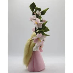 Kirschblüten Mädchen - Jahreszeitentisch - Waldorf Art - handgefertigte ,einzigartige Blumenkinder - Art.Nr.FR5