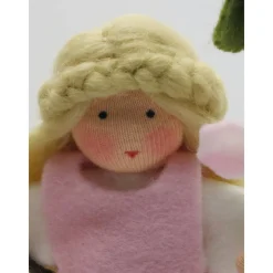 Kirschblüten Mädchen - Jahreszeitentisch - Waldorf Art - handgefertigte ,einzigartige Blumenkinder - Art.Nr.FR5