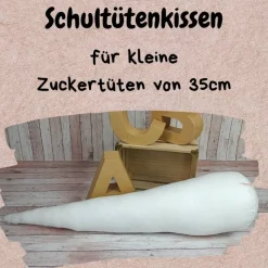 Kissen Inlett für die kleine Tüte 35cm | Füllkissen | Zuckertütenkissen | Geschwistertütenfüllung | Inlett Schultüte Sto
