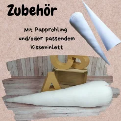 Kissen Inlett für Kindergartentüte 35cm | Füllkissen | Geschwistertütenfüllung | Kindergartentüte Kissen Inlett | Kusche
