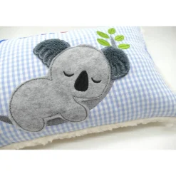 Kissen mit Namen Koala Beuteltier Namenskissen Taufkissen Kuschelkissen Kindergartenkissen Geburtsgeschenk