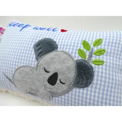 Kissen mit Namen Koala Beuteltier Namenskissen Taufkissen Kuschelkissen Kindergartenkissen Geburtsgeschenk