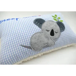 Kissen mit Namen Koala Beuteltier Namenskissen Taufkissen Kuschelkissen Kindergartenkissen Geburtsgeschenk