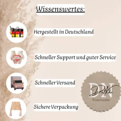 Kissenbezug 40x40 cm – personalisierbar mit Name & Datum, Hochzeitskissen, Geschenkidee für Paare