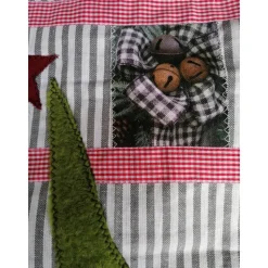 Kissenhülle Weihnachtsmotiv Handarbeit 40x40cm