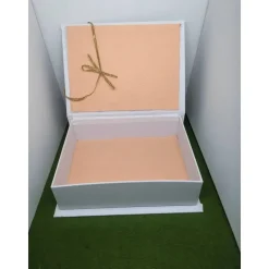 Klappdeckelbox mit Serviettenmotiv " Alles Gute" Brief