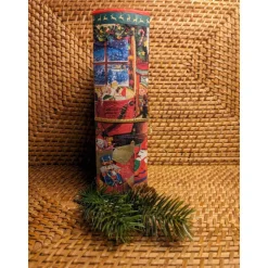 Klappdeckelbox mit Serviettenmotiv 