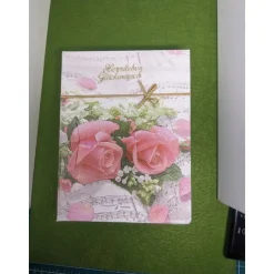 Klappdeckelbox mit Serviettenmotiv 