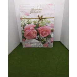 Klappdeckelbox mit Serviettenmotiv 