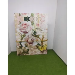 Klappdeckelbox mit Serviettenmotiv 