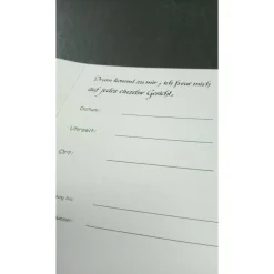 Klappkarte A6 "Einladung Partytisch"