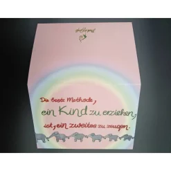 Klappkarte 'Die beste Methode ein Kind zu erziehen'