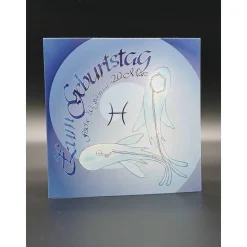 Klappkarte Sternzeichen Fische