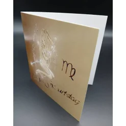 Klappkarte Sternzeichen Jungfrau