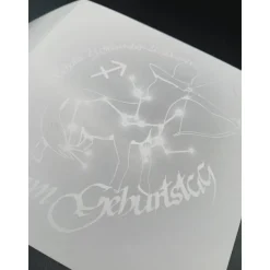 Klappkarte Sternzeichen Schütze