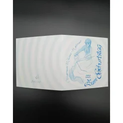 Klappkarte Sternzeichen Wassermann