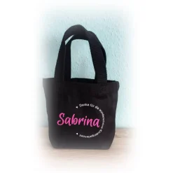kleine Geschenktasche, Stofftasche, Erzieherin