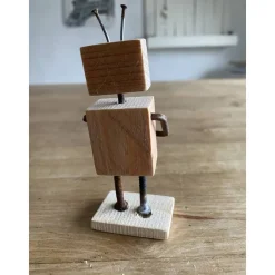 Kleine Holzfigur mit Herz, Geschenk, Mitbringsel für Liebende, Lieblingsmensch,