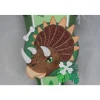 Kleine Schultüte Dinosaurierkopf „Zera“ 41 cm 5-eckig