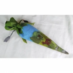 kleine Schultüte für Geschwister, Geschwistertüte Waldtiere als Beigeschenk zur Einschulung für Bruder/Schwester