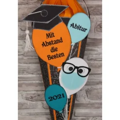 Kleine Schultüte „Zukunft“, 5-eckig