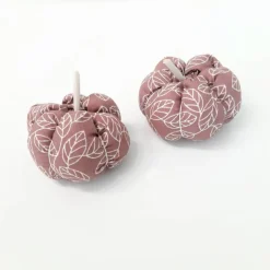 Kleine Stoffkürbisse, herbstliche Deko-Kürbisse (1 Stk.)