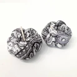 Kleine Stoffkürbisse, herbstliche Deko-Kürbisse (1 Stk.)