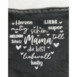 Kleine Tasche mit süßem Herz für Unterwegs, originelle Geschenkverpackung ,für die liebe Mama