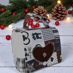 Kleine weihnachtliche Geschenketasche, Gebäcktasche