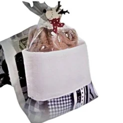 Kleine weihnachtliche Geschenketasche, Gebäcktasche