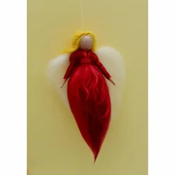 kleiner gefilzter Engel