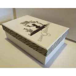 Kleiner Geschenkekarton " zum Geburtstag "