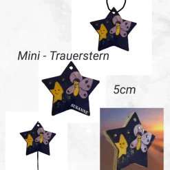 Kleiner Grab/Trauerstern - Eine leuchtende Erinnerung