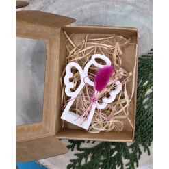 Kleiner Schutzengel aus Raysin – Handgegossen & Geschenkverpackt